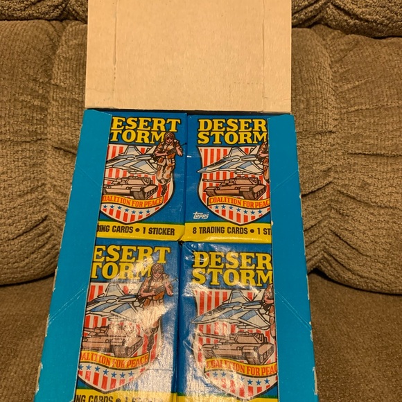 1991 Topps Collectable Desert Storm Trading cards. - Picture 2 of 4